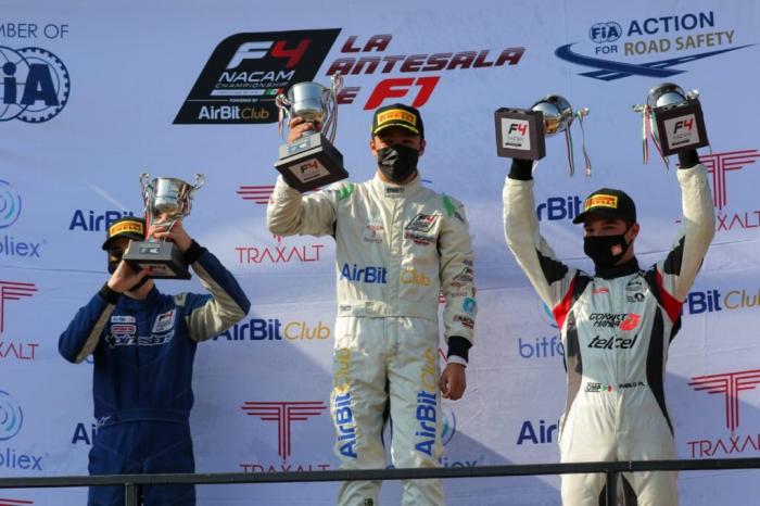 NOEL LEÃ“N, CAMPEÃ“N DE LA FIA F4 NACAM