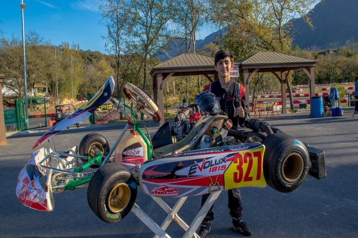 EDY DE LA ROSA POR LA VICTORIA EN KARTS