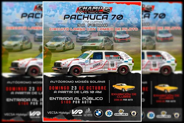 CHAMP & TRACK MEX LLEGA A 9NA. FECHA