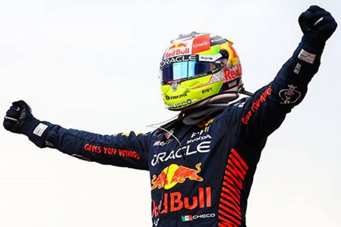 CHECO GANA BAKÚ Y ES PILOTO DEL DÍA