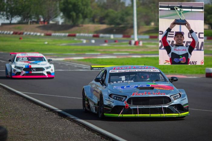 DE ALBA JR. Y EL AGA CON PASO PERFECTO