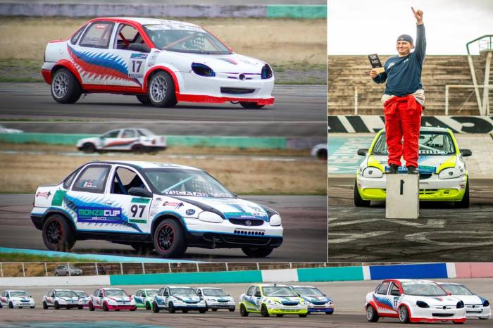 BRILLAN NOVATOS EN LA  3ERA. FECHA DE MONZA C