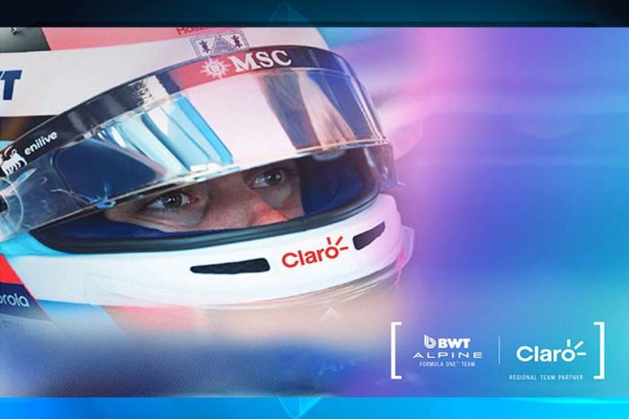 EL BWT ALPINE DE F1 SE ASOCIA CON CLARO