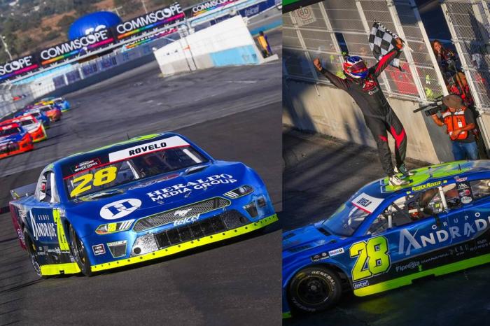 ROVELO EL MÁS GANADOR EN LA NASCAR MÉXICO
