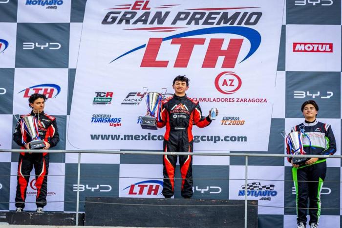 ALESSANDROS RACING HACE EL 1-2 EN LA F4