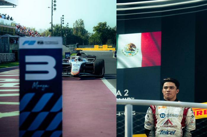 NOEL LEÓN SUBE  AL PODIO EN MONZA